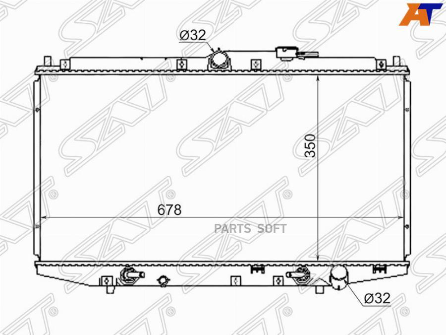 Радиатор Honda Accord/Torneo Cf/Cl 1.8/2.0/2.3 97-02 Sat арт. HD0003-CF
Радиатор Honda Accord/Torneo Cf/Cl 1.8/2.0/2.3 97-02 Sat арт. HD0003-CF