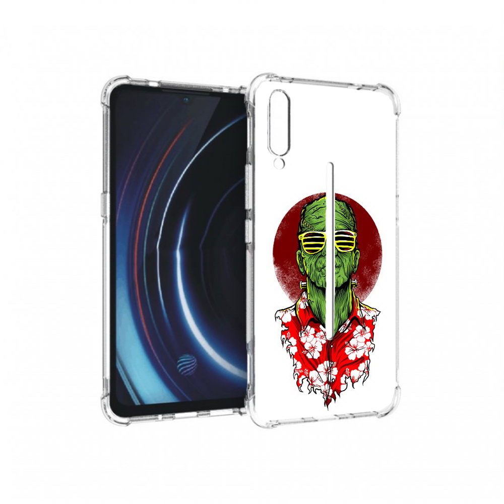 Чехол MyPads Tocco для Vivo iQOO крутой зеленый мужчина в очках (PT226955.389.424), Прозрачный, Tocco 
Чехол MyPads Tocco для Vivo iQOO крутой зеленый мужчина в очках (PT226955.389.424), Прозрачный, Tocco