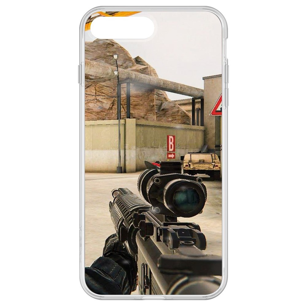 Чехол-накладка Krutoff Clear Case Cтандофф 2 (Standoff 2) - Оптика для iPhone 7 Plus, Прозрачный
Чехол-накладка Krutoff Clear Case Cтандофф 2 (Standoff 2) - Оптика для iPhone 7 Plus, Прозрачный