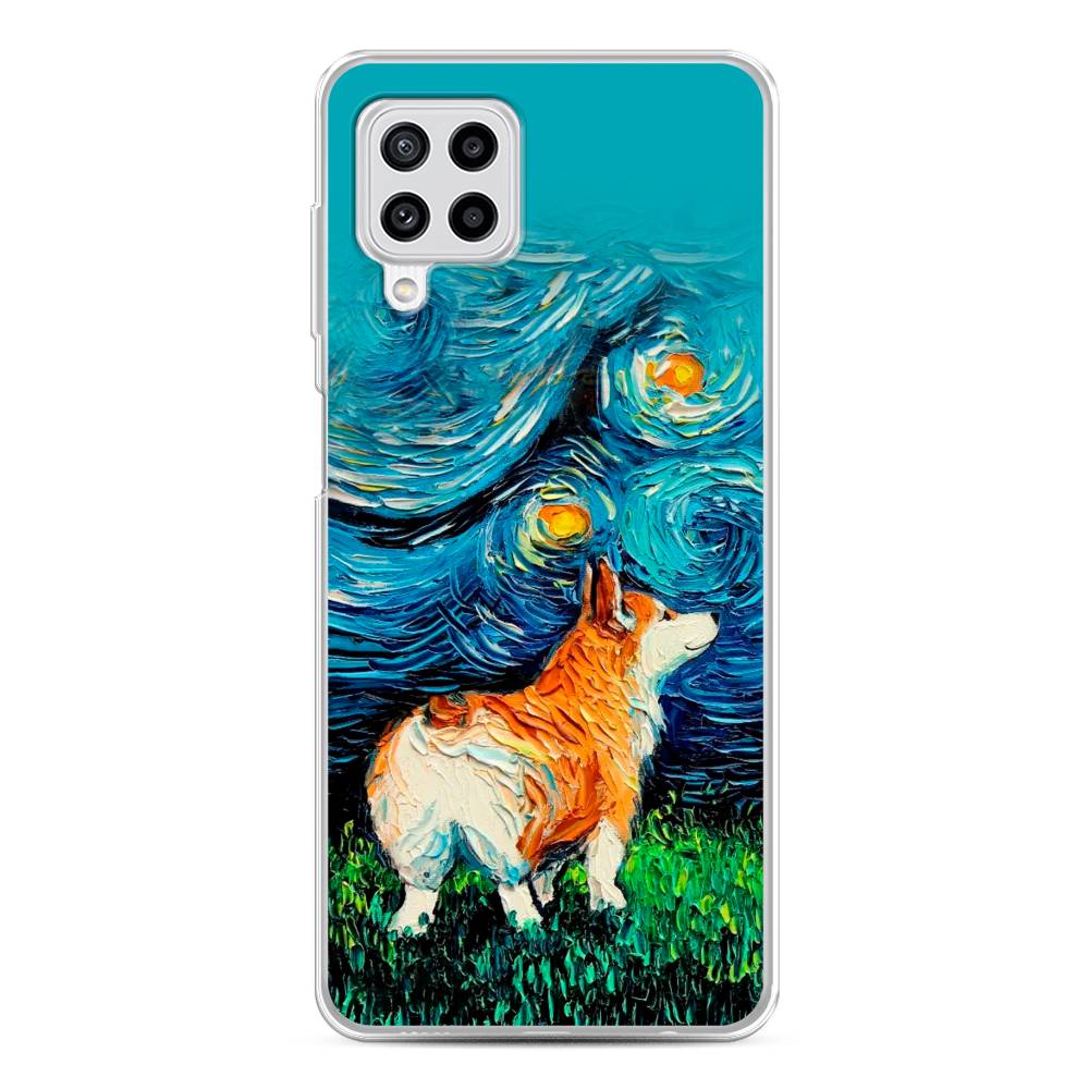 Чехол на Samsung Galaxy A22/M22/M32 "Корги звёздная ночь", Коричневый;белый;зеленый, 2103450-1
Чехол на Samsung Galaxy A22/M22/M32 "Корги звёздная ночь", Коричневый;белый;зеленый, 2103450-1