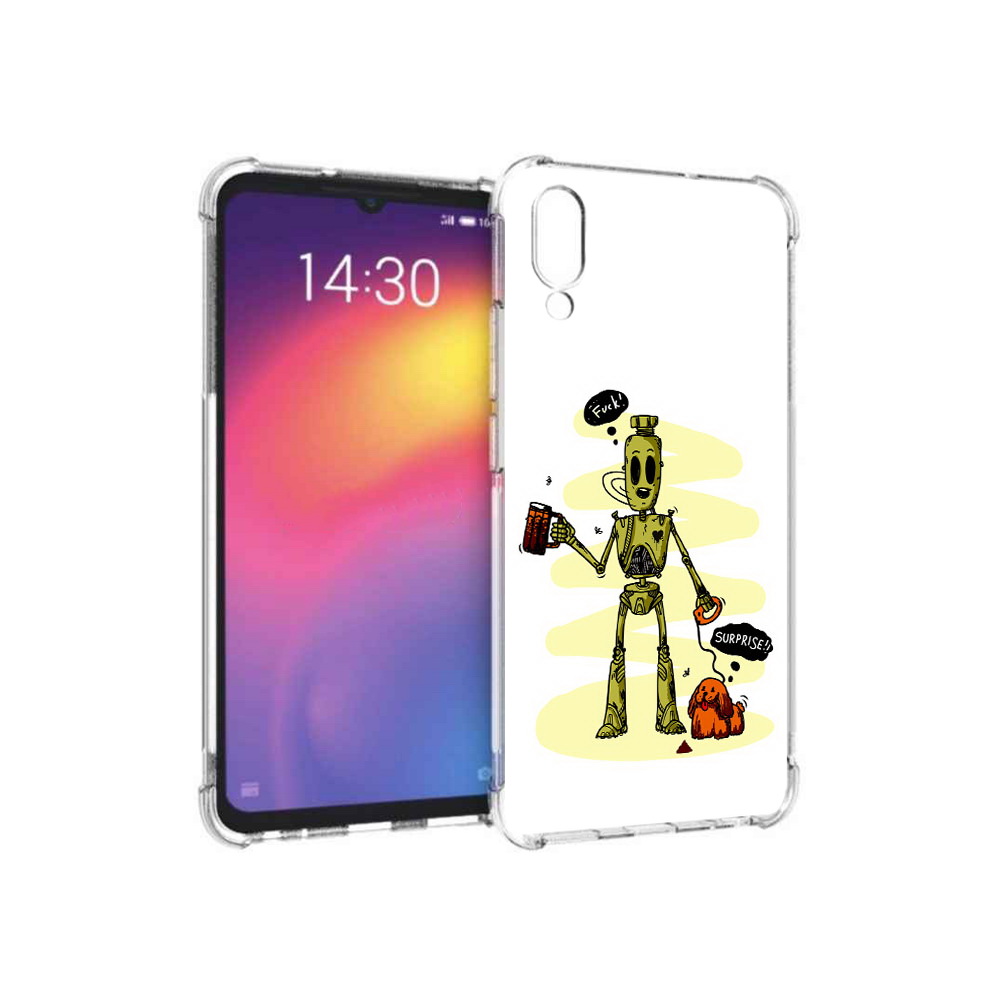 Чехол MyPads Tocco для Meizu Note 9 прикольный робот (PT134513.88.557), Прозрачный, Tocco
Чехол MyPads Tocco для Meizu Note 9 прикольный робот (PT134513.88.557), Прозрачный, Tocco