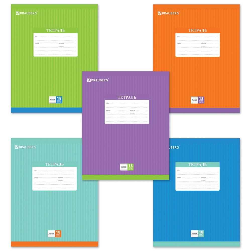 Набор тетрадей BRAUBERG 401860 - 40 шт.
Набор тетрадей BRAUBERG 401860 - 40 шт.