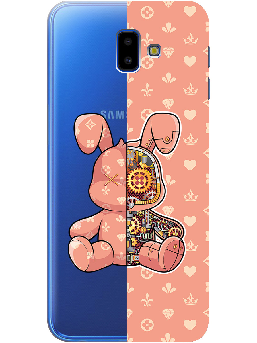 Силиконовый чехол на Samsung Galaxy J6+ (2018) с принтом "Персиковый Кролик с механизмом", Прозрачный;бежевый;оранжевый, 719355871
Силиконовый чехол на Samsung Galaxy J6+ (2018) с принтом "Персиковый Кролик с механизмом", Прозрачный;бежевый;оранжевый, 719355871