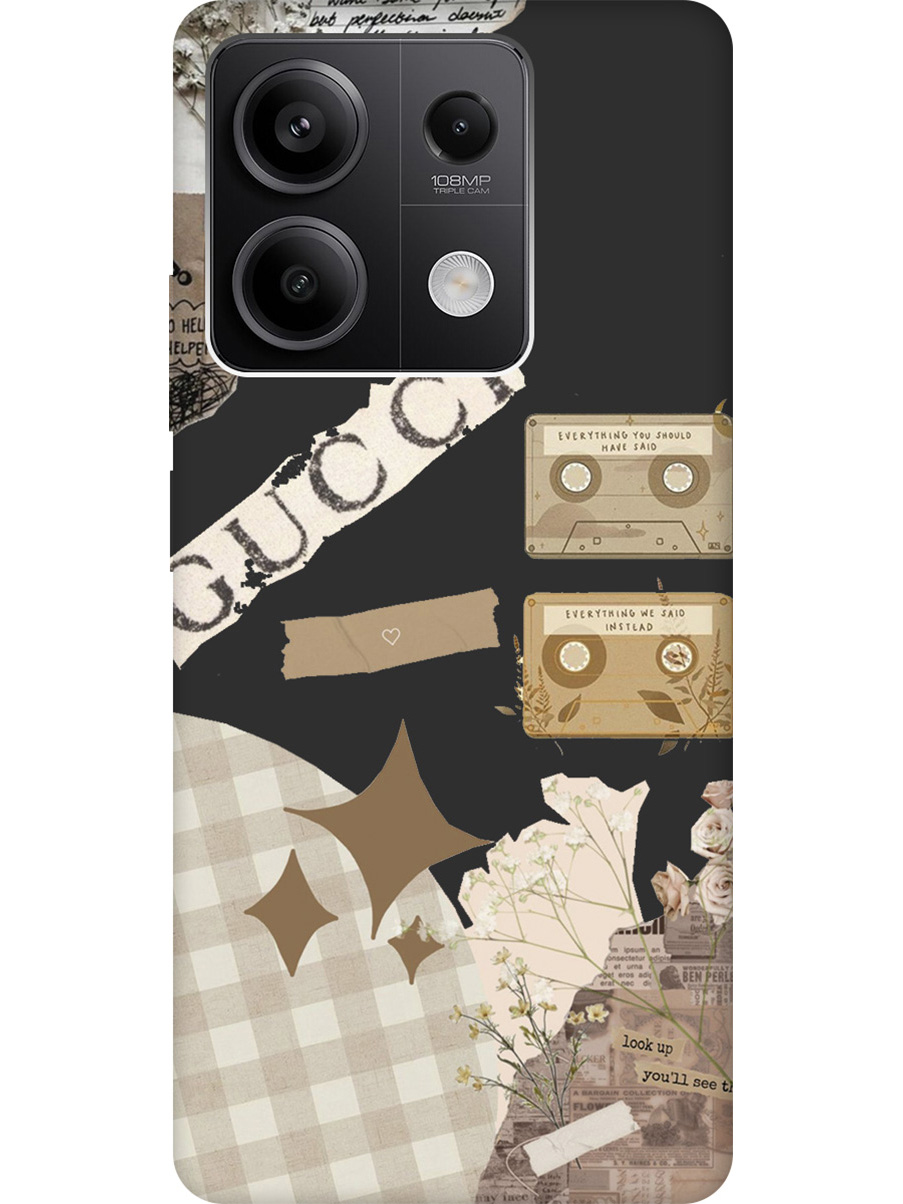 Силиконовый чехол на Xiaomi Redmi Note 13 5g с рисунком "GUCCI Stickers" Soft Touch черный, Черный;белый, 20012077
Силиконовый чехол на Xiaomi Redmi Note 13 5g с рисунком "GUCCI Stickers" Soft Touch черный, Черный;белый, 20012077