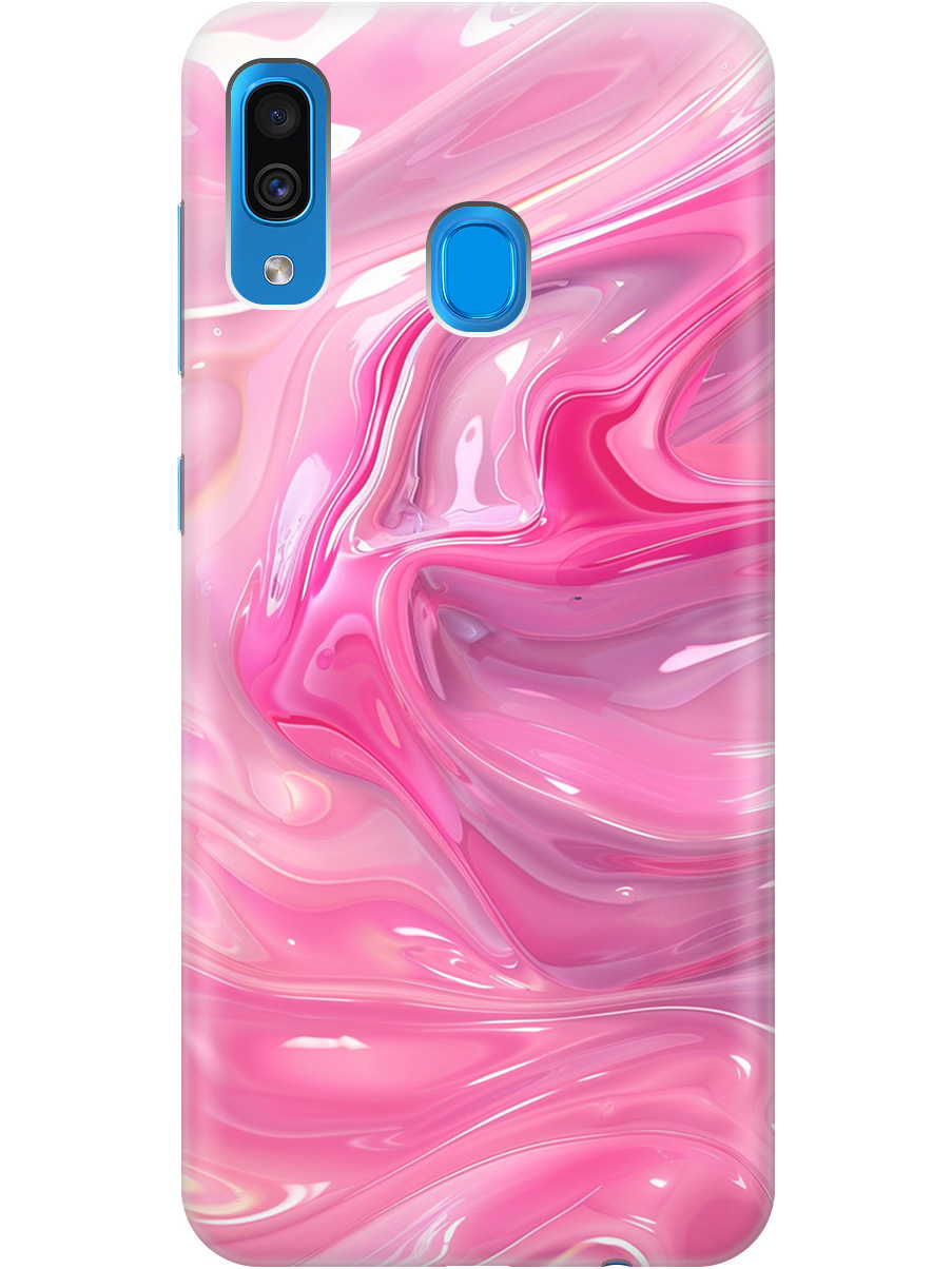 Силиконовый чехол на Samsung Galaxy A20 / A30 с принтом "Розовые волны", Прозрачный;розовый, 720772131
Силиконовый чехол на Samsung Galaxy A20 / A30 с принтом "Розовые волны", Прозрачный;розовый, 720772131