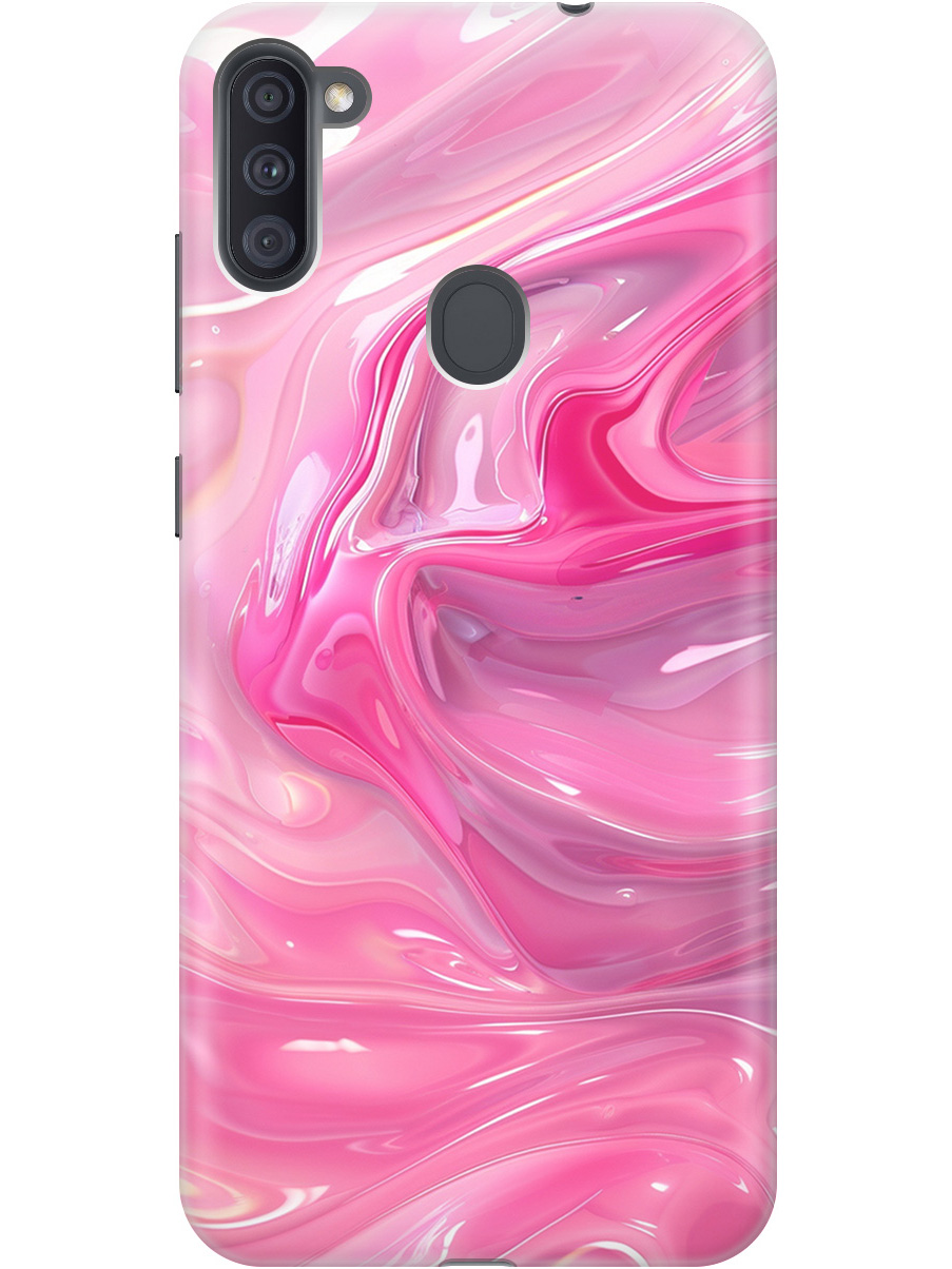 Силиконовый чехол на Samsung Galaxy A11 / M11 с принтом "Розовые волны", Прозрачный;розовый, 722820831
Силиконовый чехол на Samsung Galaxy A11 / M11 с принтом "Розовые волны", Прозрачный;розовый, 722820831
