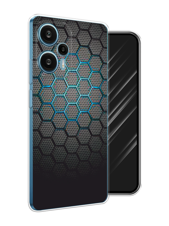 Чехол Awog на Xiaomi Redmi Note 12 Turbo, Poco F5 "Бирюзовые соты", Бирюзовый;синий;черный, 318750-1
Чехол Awog на Xiaomi Redmi Note 12 Turbo, Poco F5 "Бирюзовые соты", Бирюзовый;синий;черный, 318750-1