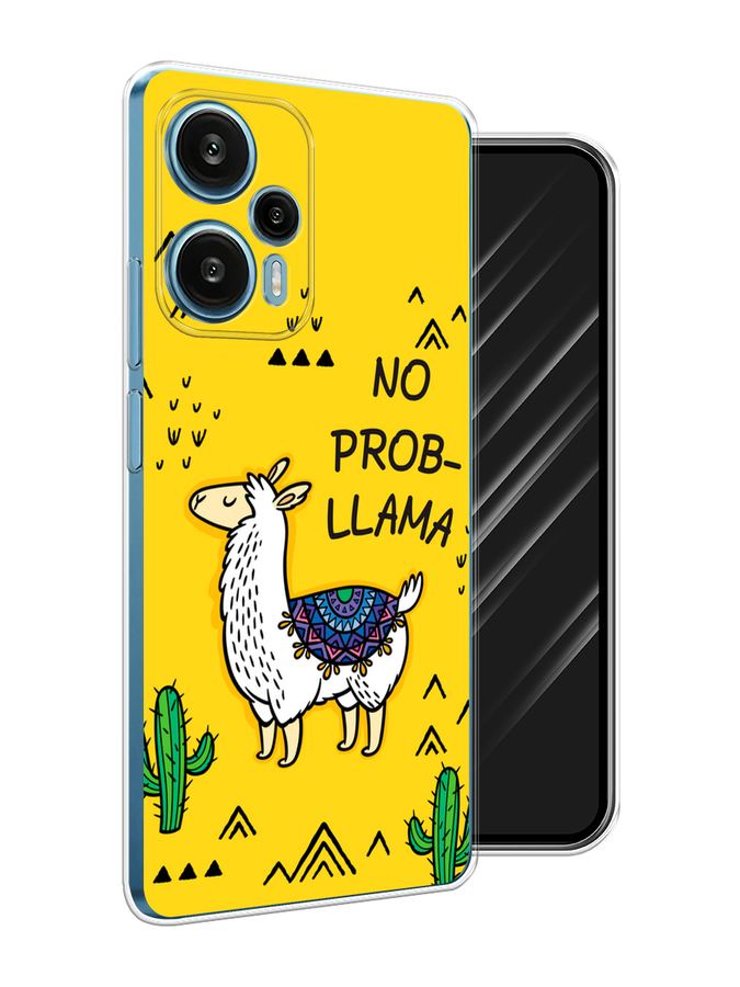 Чехол Awog на Xiaomi Redmi Note 12 Turbo, Poco F5 "No probLLama", Желтый;черный;синий, 318750-1
Чехол Awog на Xiaomi Redmi Note 12 Turbo, Poco F5 "No probLLama", Желтый;черный;синий, 318750-1