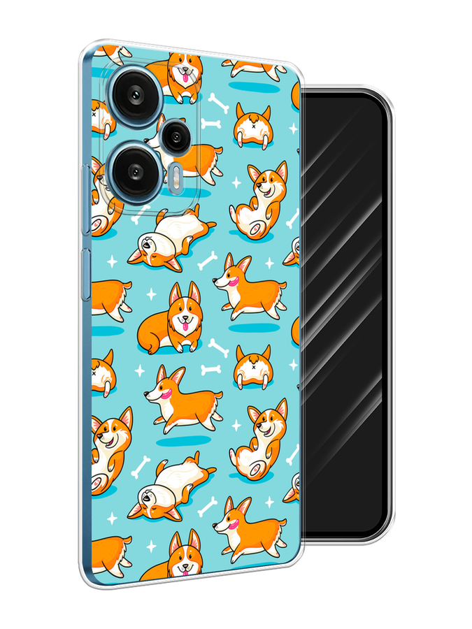 Чехол Awog на Xiaomi Redmi Note 12 Turbo, Poco F5 "Веселые корги", Коричневый, 318750-1
Чехол Awog на Xiaomi Redmi Note 12 Turbo, Poco F5 "Веселые корги", Коричневый, 318750-1