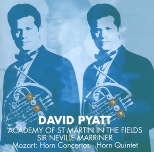 MOZART: Horn Concertos, Horn Quintet. / David Pyatt. Academy of St. Martin in The Fields, 1 CD
MOZART: Horn Concertos, Horn Quintet. / David Pyatt. Academy of St. Martin in The Fields, 1 CD
