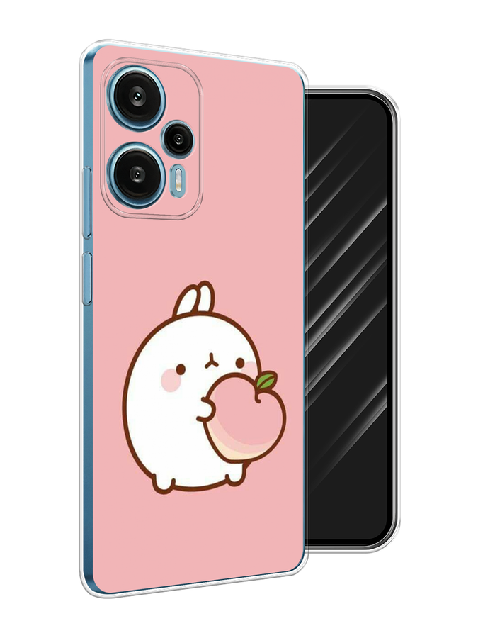 Чехол Awog на Xiaomi Redmi Note 12 Turbo, Poco F5 "Кролик с персиком", Розовый;бежевый, 318750-1
Чехол Awog на Xiaomi Redmi Note 12 Turbo, Poco F5 "Кролик с персиком", Розовый;бежевый, 318750-1