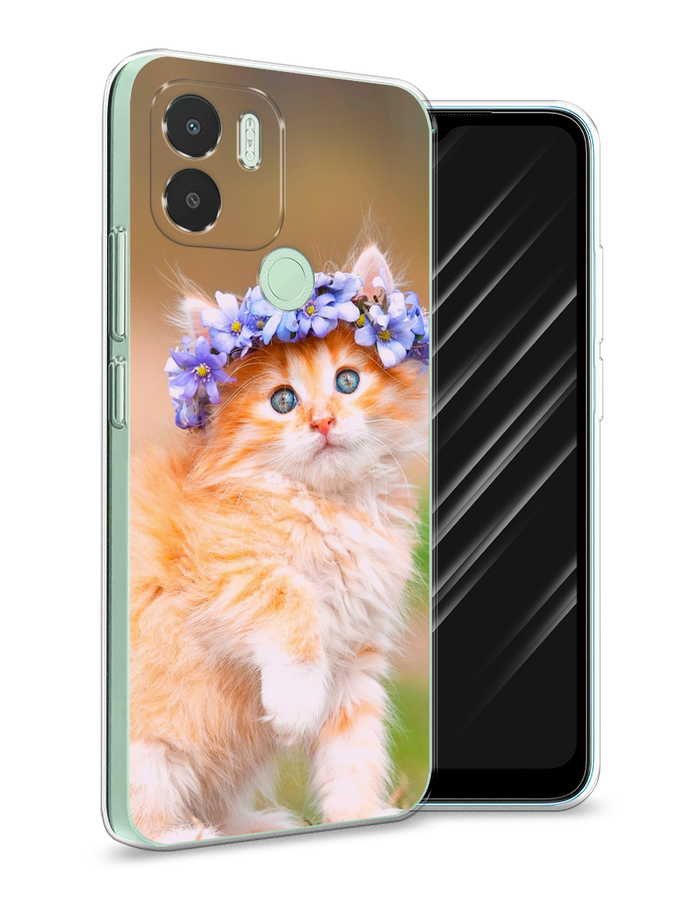 Чехол Awog на Xiaomi Redmi A1+/Redmi A2+, Poco C51/C50 "Рыжий кот в венке", Коричневый;синий, 319450-1
Чехол Awog на Xiaomi Redmi A1+/Redmi A2+, Poco C51/C50 "Рыжий кот в венке", Коричневый;синий, 319450-1