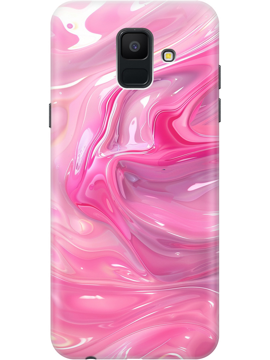 Силиконовый чехол на Samsung Galaxy A6 (2018) с принтом "Розовые волны", Прозрачный;розовый, 717872031
Силиконовый чехол на Samsung Galaxy A6 (2018) с принтом "Розовые волны", Прозрачный;розовый, 717872031