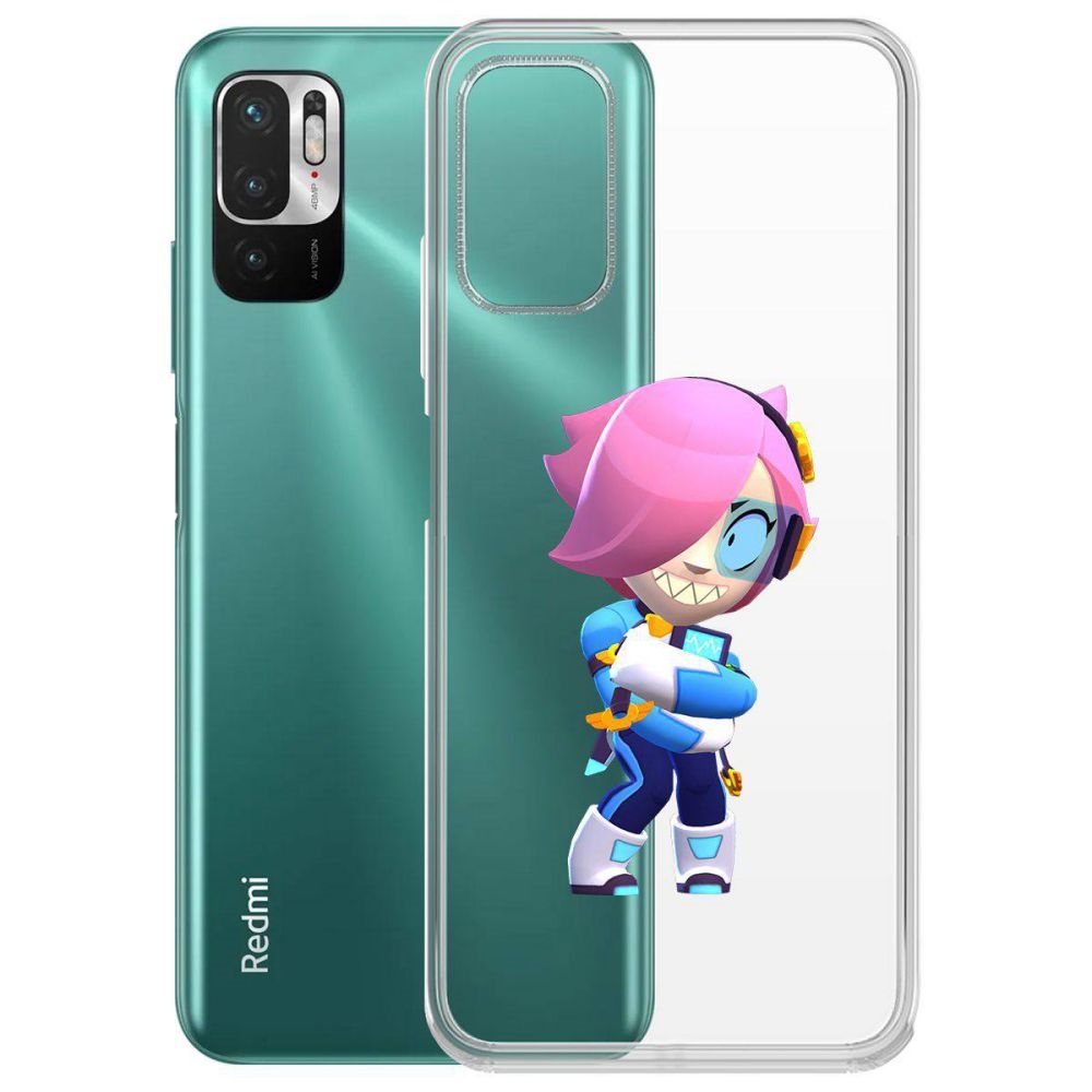 Чехол-накладка Brawl Stars-Колетт Навигатор для Xiaomi Redmi Note 10T/ Poco M3 Pro, Прозрачный
Чехол-накладка Brawl Stars-Колетт Навигатор для Xiaomi Redmi Note 10T/ Poco M3 Pro, Прозрачный