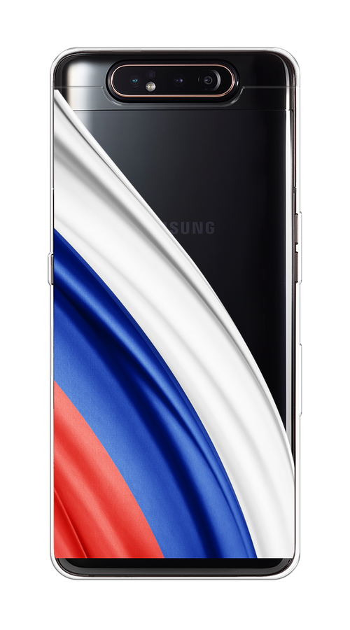 Чехол на Samsung Galaxy A80 "Флаг России уголок", Белый;синий;красный;прозрачный, 28350-1
Чехол на Samsung Galaxy A80 "Флаг России уголок", Белый;синий;красный;прозрачный, 28350-1