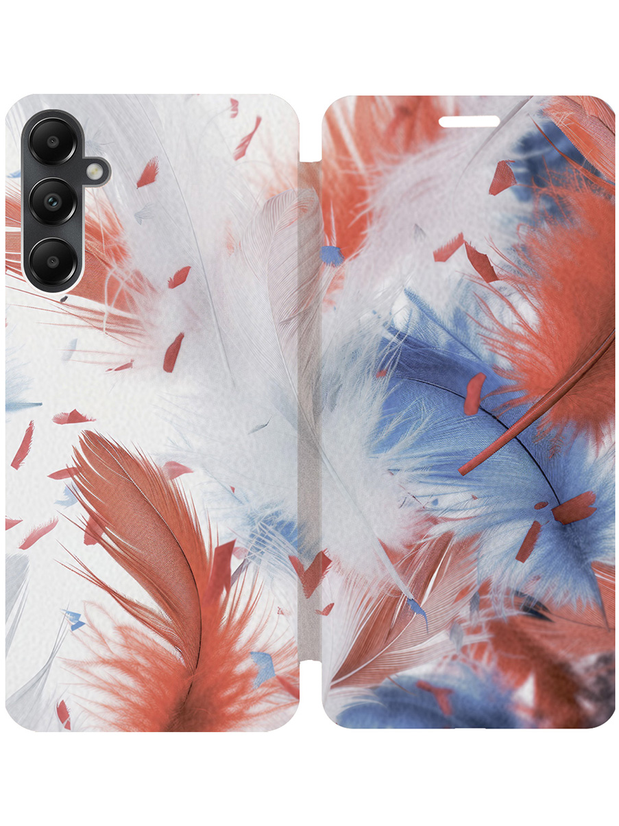 Чехол-книжка на Samsung Galaxy A05s с принтом "Перья" золотой, Золотистый;белый;красный;синий, 776583751
Чехол-книжка на Samsung Galaxy A05s с принтом "Перья" золотой, Золотистый;белый;красный;синий, 776583751