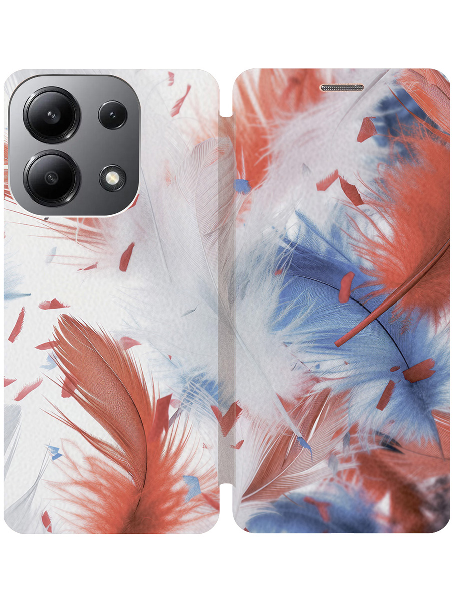 Чехол-книжка на Xiaomi Redmi Note 13 4G с принтом "Перья" золотой, Золотистый;белый;красный;синий, 782622851
Чехол-книжка на Xiaomi Redmi Note 13 4G с принтом "Перья" золотой, Золотистый;белый;красный;синий, 782622851