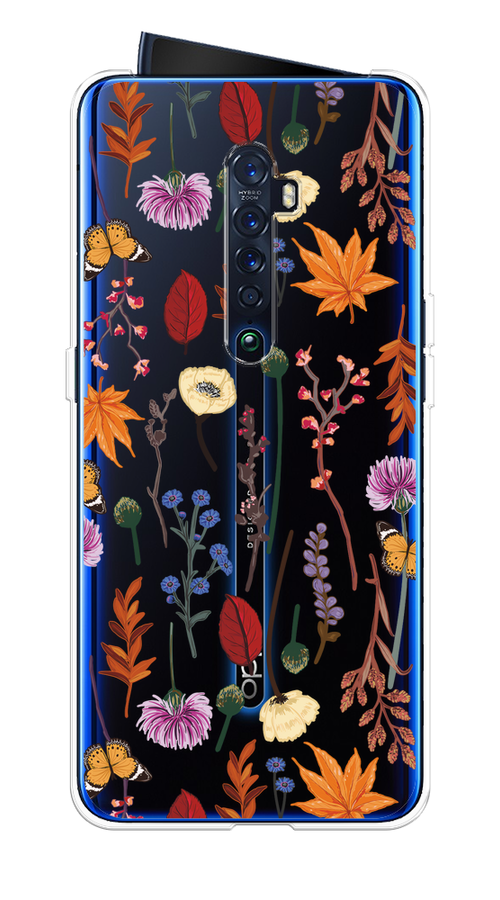 Чехол на Oppo Reno 2 "Orange Purple flowers", Оранжевый;красный;розовый;желтый;прозрачный, 253550-1
Чехол на Oppo Reno 2 "Orange Purple flowers", Оранжевый;красный;розовый;желтый;прозрачный, 253550-1