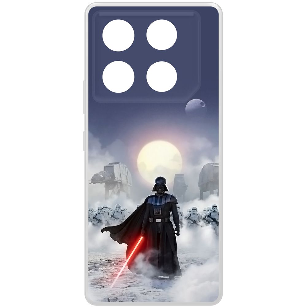 Чехол-накладка Krutoff Clear Case Звездные Войны. Дарт Вейдер для INFINIX GT 20 Pro, Прозрачный
Чехол-накладка Krutoff Clear Case Звездные Войны. Дарт Вейдер для INFINIX GT 20 Pro, Прозрачный