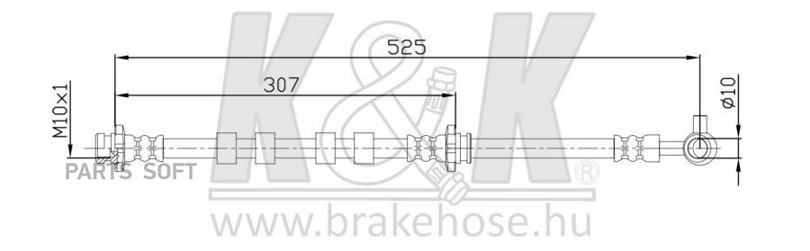 Шланг Тормозной Nissan Maxima Qx (A33) 2.0 V6 24V 2.5 V6 24V 3.0 V6 24V 07.00- K&K Ft0696
Шланг Тормозной Nissan Maxima Qx (A33) 2.0 V6 24V 2.5 V6 24V 3.0 V6 24V 07.00- K&K Ft0696
