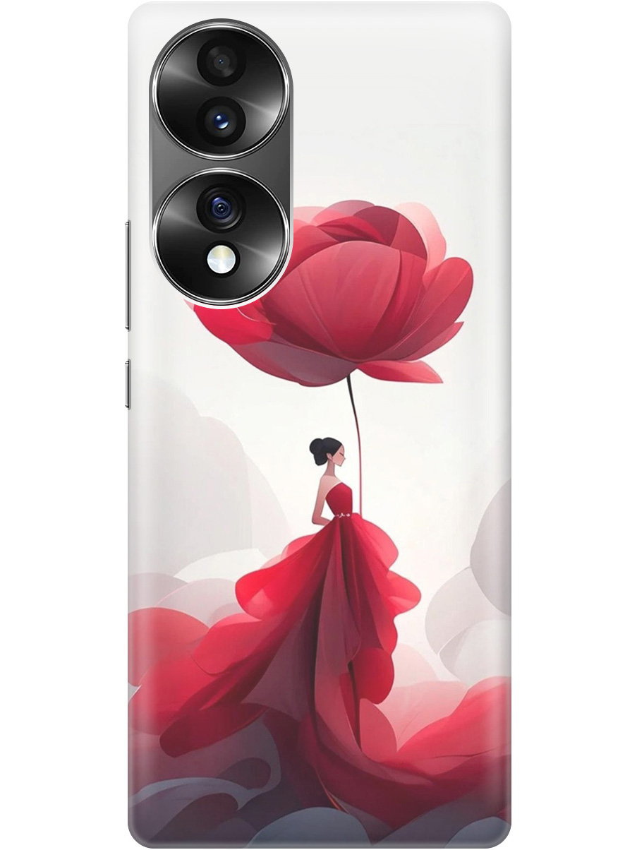 Силиконовый чехол на Honor 70 с рисунком "Цветочная девушка в красном", Белый;красный, 20000348
Силиконовый чехол на Honor 70 с рисунком "Цветочная девушка в красном", Белый;красный, 20000348