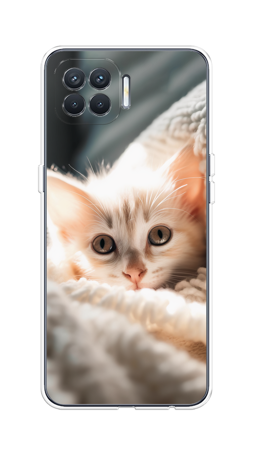 Чехол на Oppo Reno 4 Lite/A93 "Белый шкодливый котенок", Серый;белый;бежевый;оранжевый, 254550-1
Чехол на Oppo Reno 4 Lite/A93 "Белый шкодливый котенок", Серый;белый;бежевый;оранжевый, 254550-1