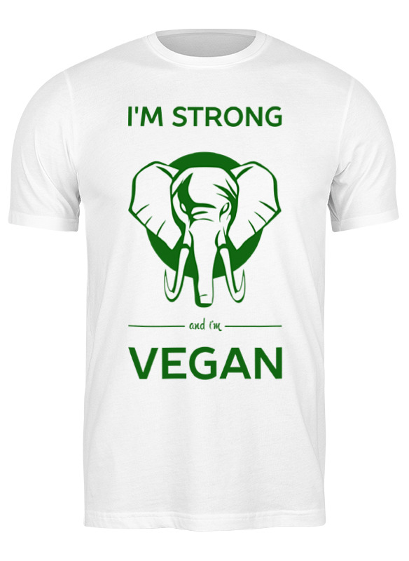 Футболка мужская Printio I'm strong & i'm vegan белая M, Белый, I'm strong & i'm vegan
Футболка мужская Printio I'm strong & i'm vegan белая M, Белый, I'm strong & i'm vegan