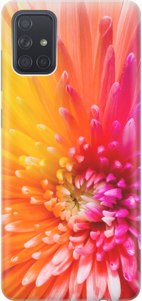 Силиконовый чехол на Samsung Galaxy A71 с принтом "Розовая хризантема", Оранжевый;розовый, 1546
Силиконовый чехол на Samsung Galaxy A71 с принтом "Розовая хризантема", Оранжевый;розовый, 1546