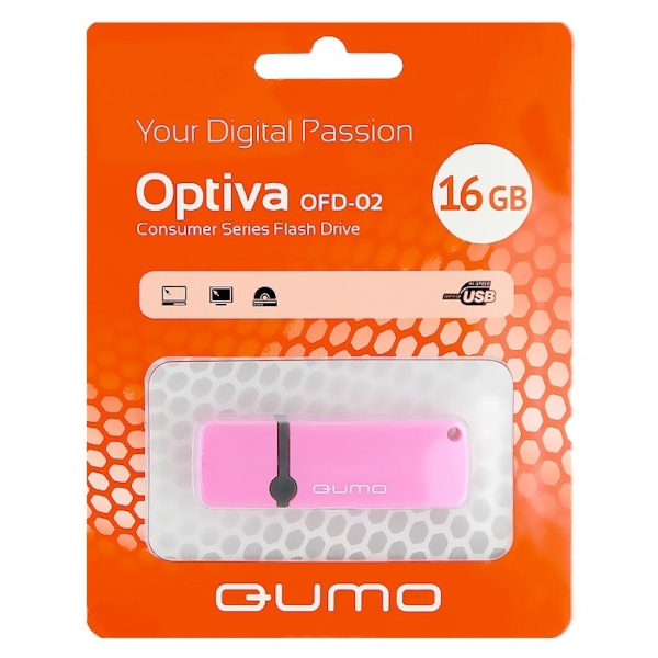 Флешка Qumo Optiva 02 QM16GUD-OP2-PINK 16Gb Розовая, Optiva 02 QM16GUD-OP2-PINK 16Gb Розовая
Флешка Qumo Optiva 02 QM16GUD-OP2-PINK 16Gb Розовая, Optiva 02 QM16GUD-OP2-PINK 16Gb Розовая