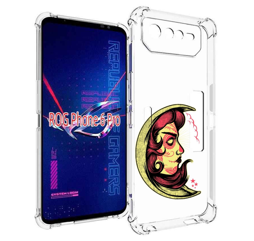 Чехол MyPads желтый полумесяц с лицом девушки для Asus ROG Phone 6 Pro, Прозрачный, Tocco
Чехол MyPads желтый полумесяц с лицом девушки для Asus ROG Phone 6 Pro, Прозрачный, Tocco
