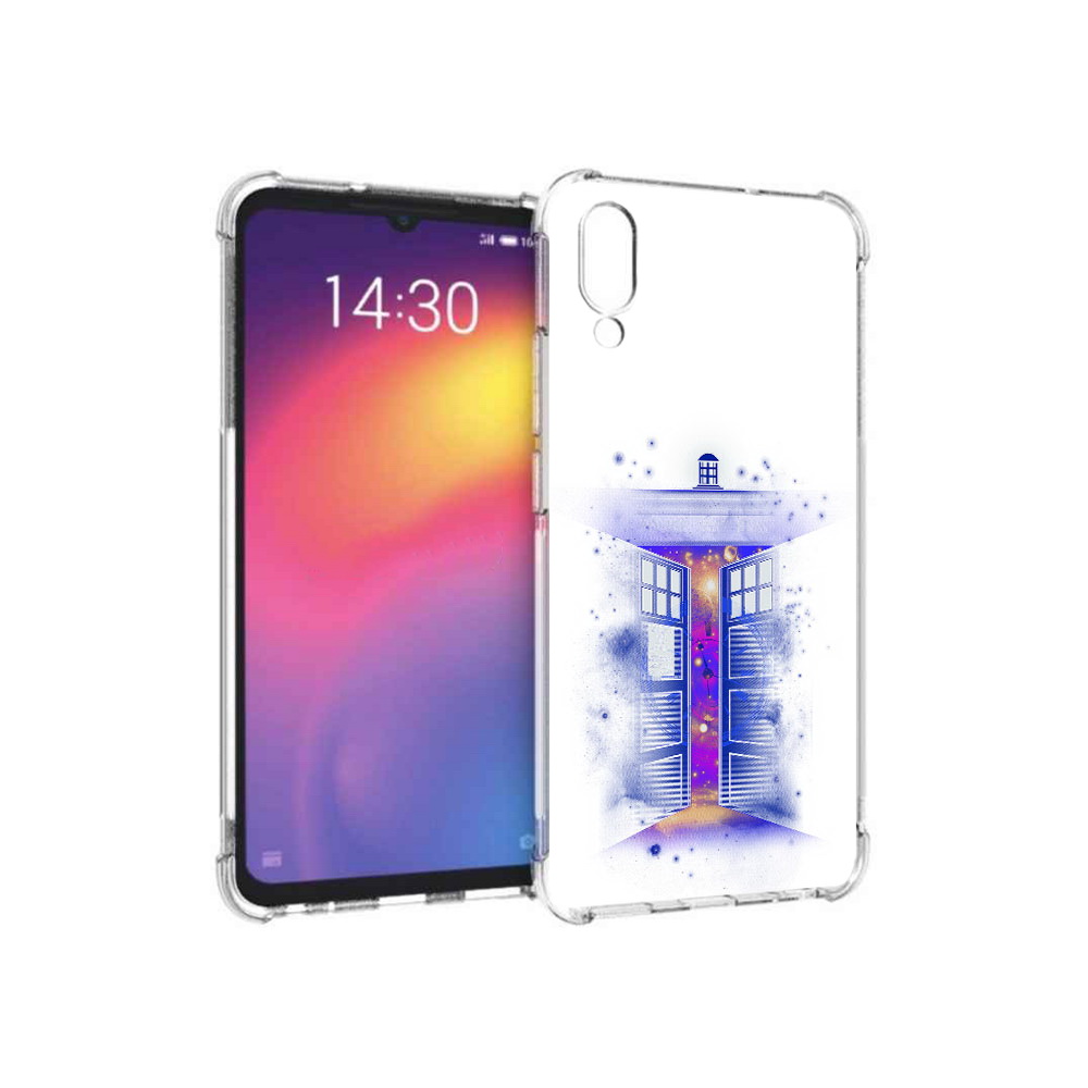 Чехол MyPads Tocco для Meizu Note 9 фиолетовый уголок абстракция (PT134513.88.659), Прозрачный, Tocco 
Чехол MyPads Tocco для Meizu Note 9 фиолетовый уголок абстракция (PT134513.88.659), Прозрачный, Tocco
