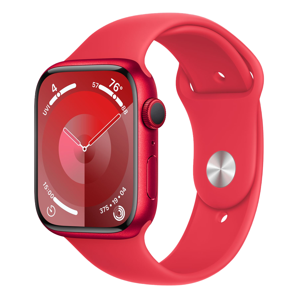 Умные часы Apple Watch Series 9 45 мм Aluminium Case GPS+Cellular, (PRODUCT)RED M/L, Watch Series 9
Умные часы Apple Watch Series 9 45 мм Aluminium Case GPS+Cellular, (PRODUCT)RED M/L, Watch Series 9