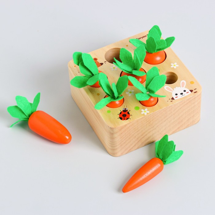 Игрушка Посади разные морковки 12,5х12,5х5,5 см, "Посади разные морковки" 12,5х12,5х5,5 см
Игрушка Посади разные морковки 12,5х12,5х5,5 см, "Посади разные морковки" 12,5х12,5х5,5 см