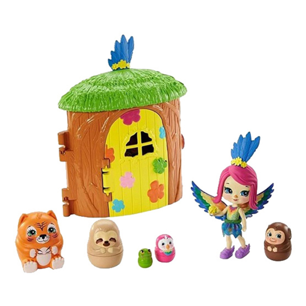 фото Игровой набор enchantimals домик на дереве пикки какаду с питомцами