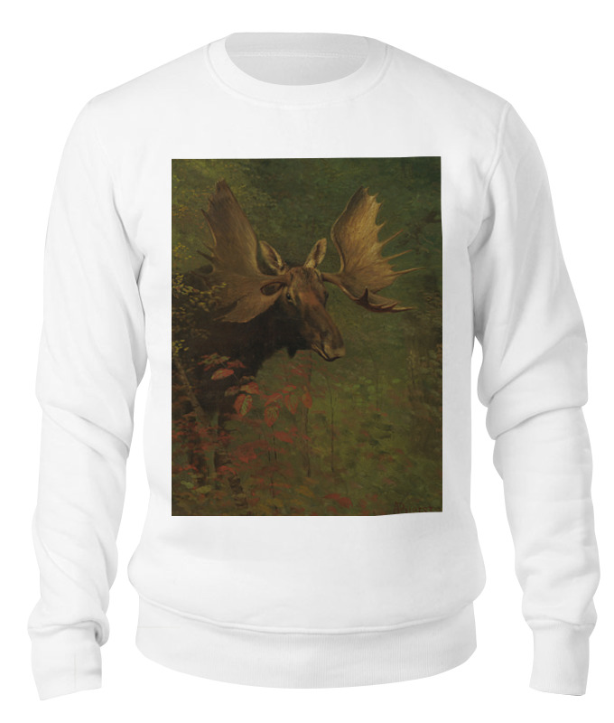 Свитшот унисекс Printio Лось (study of a moose) (альберт бирштадт) белый L, Лось (study of a moose) (альберт бирштадт)
Свитшот унисекс Printio Лось (study of a moose) (альберт бирштадт) белый L, Лось (study of a moose) (альберт бирштадт)