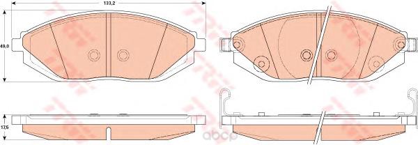 Колодки дисковые передние Chevrolet Spark 1.0/1.2 10> GDB4606, GDB4606 колодки дисковые передние Chevrolet Spark 1.0/1.2 10>
Колодки дисковые передние Chevrolet Spark 1.0/1.2 10> GDB4606, GDB4606 колодки дисковые передние Chevrolet Spark 1.0/1.2 10>
