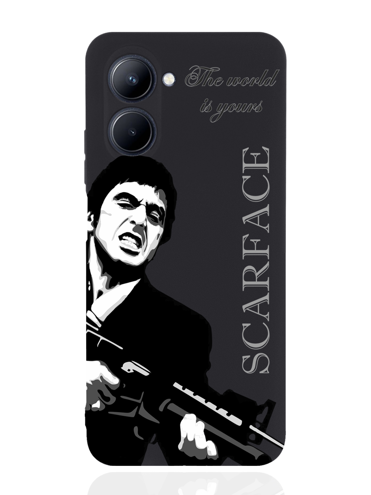 Чехол MustHaveCase для realme C33 Scarface Tony Montana/ Лицо со шрамом черный, Серый;черный
Чехол MustHaveCase для realme C33 Scarface Tony Montana/ Лицо со шрамом черный, Серый;черный