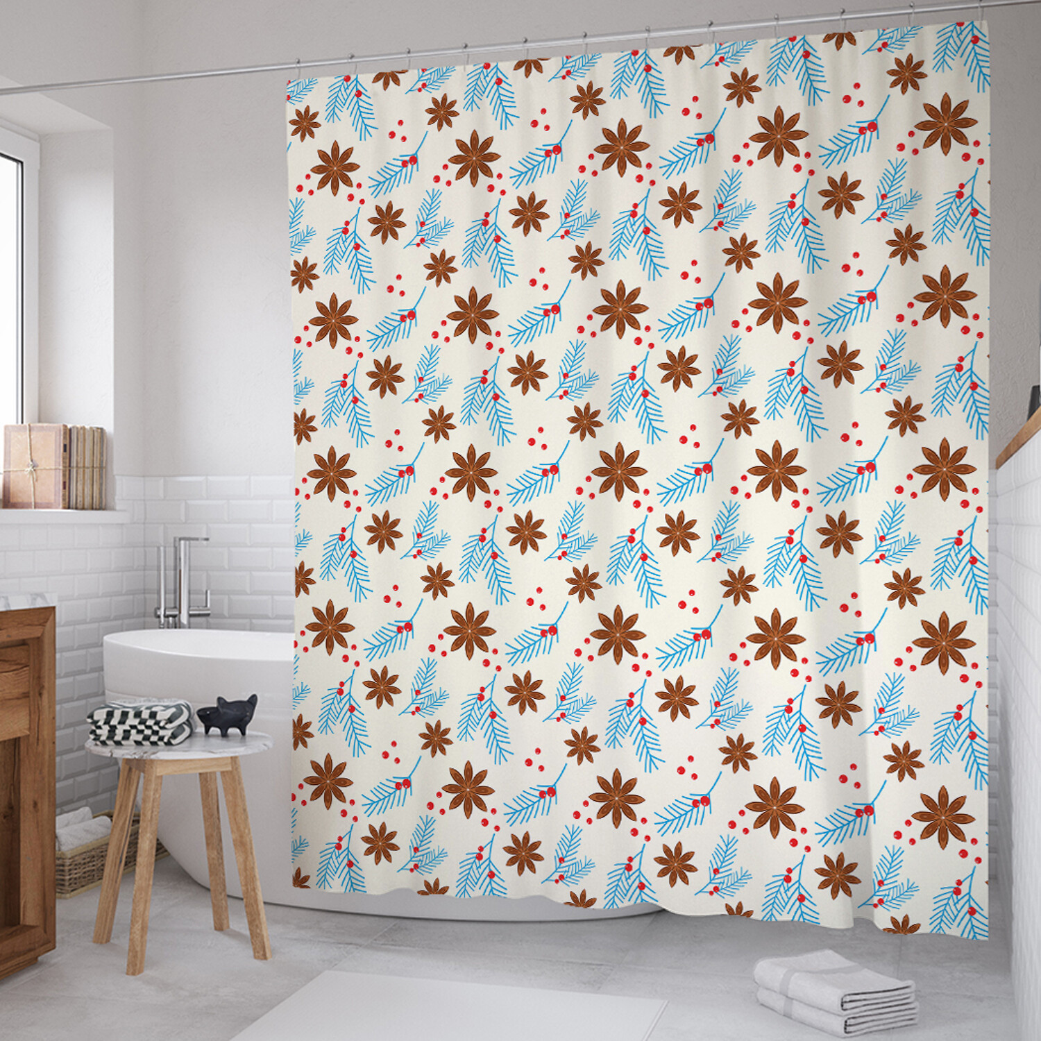 Штора для ванной JoyArty Пряная гвоздика, сатен, 180х200 см с крючками, Бежевый, Пряная гвоздика
Штора для ванной JoyArty Пряная гвоздика, сатен, 180х200 см с крючками, Бежевый, Пряная гвоздика