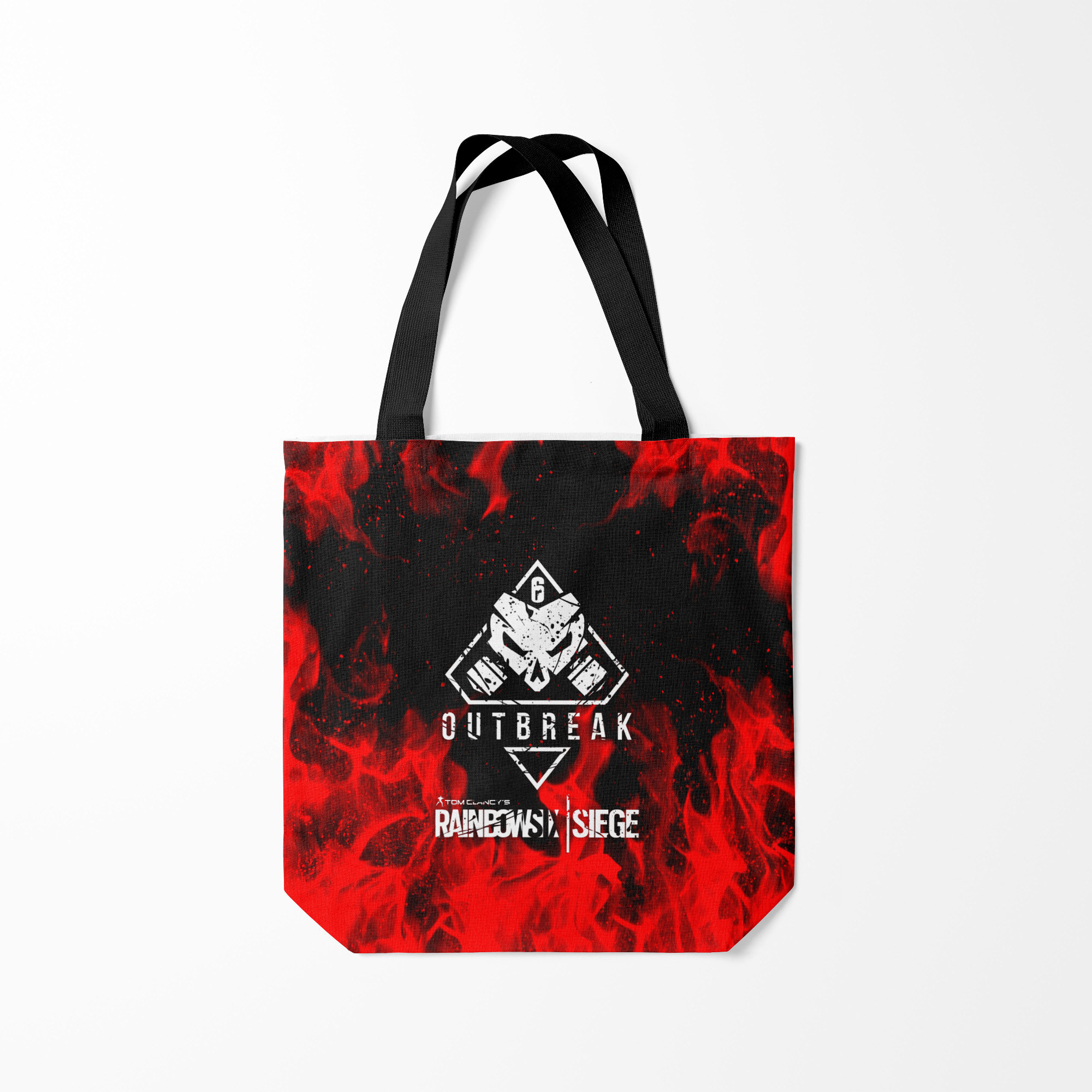 Сумка шoппер унисекс Burnettie RAINBOW SIX SIEGE OUTBREAK, черный; красный, RAINBOW SIX SIEGE OUTBREAK
Сумка шoппер унисекс Burnettie RAINBOW SIX SIEGE OUTBREAK, черный; красный, RAINBOW SIX SIEGE OUTBREAK