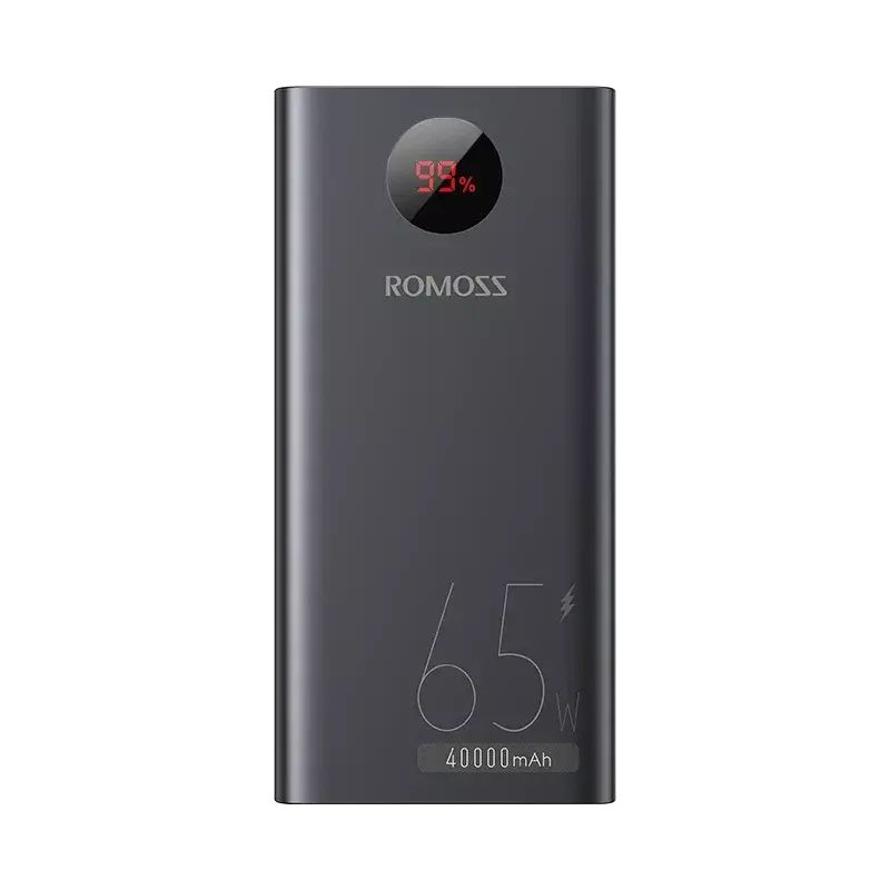 Внешний аккумулятор для ноутбуков Romoss PEA40 Pro/ 40000 mAh/ 65 Вт быстрая зарядка/ LED, PEA40-282
Внешний аккумулятор для ноутбуков Romoss PEA40 Pro/ 40000 mAh/ 65 Вт быстрая зарядка/ LED, PEA40-282