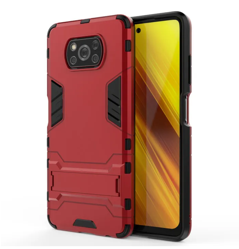 Противоударный чехол Transformer-2 с функцией подставки для Xiaomi POCO X3 PRO / X3 NFC, Черный
Противоударный чехол Transformer-2 с функцией подставки для Xiaomi POCO X3 PRO / X3 NFC, Черный