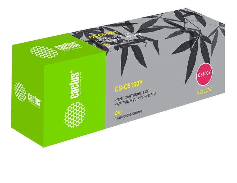 Картридж для лазерного принтера CACTUS CS-C5100Y (CS-C5100Y) желтый, совместимый, CS-C5100Y
Картридж для лазерного принтера CACTUS CS-C5100Y (CS-C5100Y) желтый, совместимый, CS-C5100Y