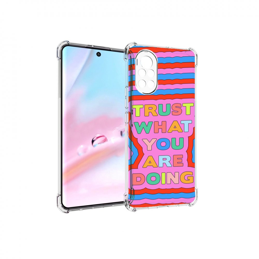 Чехол MyPads верь-в-то-что-ты-делаешь для Huawei Nova 8 (ANG-LX1), Прозрачный, Tocco 
Чехол MyPads верь-в-то-что-ты-делаешь для Huawei Nova 8 (ANG-LX1), Прозрачный, Tocco