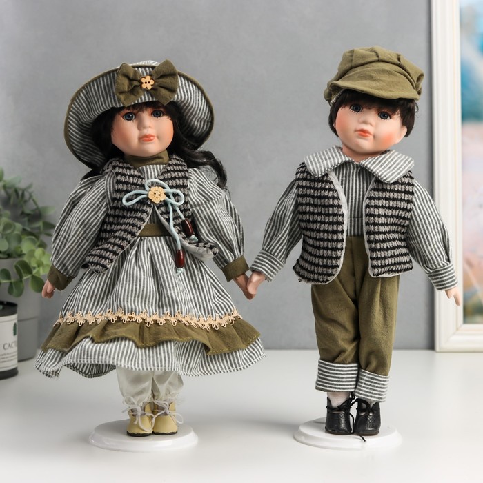 Кукла Парочка, 2 шт, Марина и Паша в нарядах зеленую полоску 30 см, Парочка, 2 шт, "Марина и Паша в нарядах в зеленую полоску" 30 см
Кукла Парочка, 2 шт, Марина и Паша в нарядах зеленую полоску 30 см, Парочка, 2 шт, "Марина и Паша в нарядах в зеленую полоску" 30 см