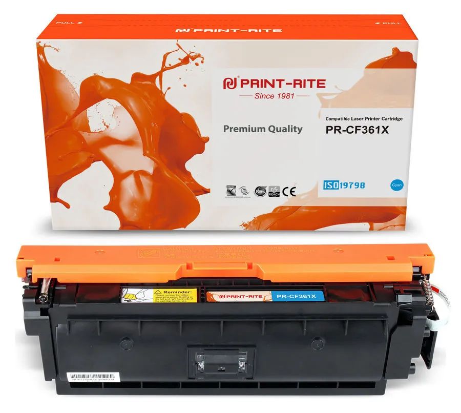 Картридж для лазерного принтера Print-Rite TRHGL8CPU1J (PR-CF361X) голубой, совместимый, TRHGL8CPU1J
Картридж для лазерного принтера Print-Rite TRHGL8CPU1J (PR-CF361X) голубой, совместимый, TRHGL8CPU1J