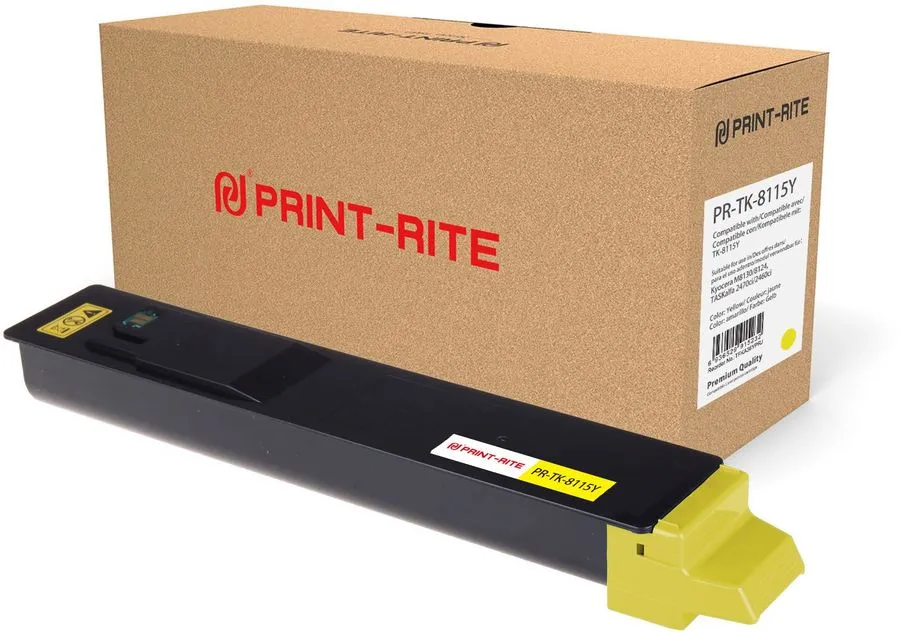 Картридж для лазерного принтера Print-Rite TFKA36YPRJ (PR-TK-8115Y) желтый, совместимый, TFKA36YPRJ
Картридж для лазерного принтера Print-Rite TFKA36YPRJ (PR-TK-8115Y) желтый, совместимый, TFKA36YPRJ