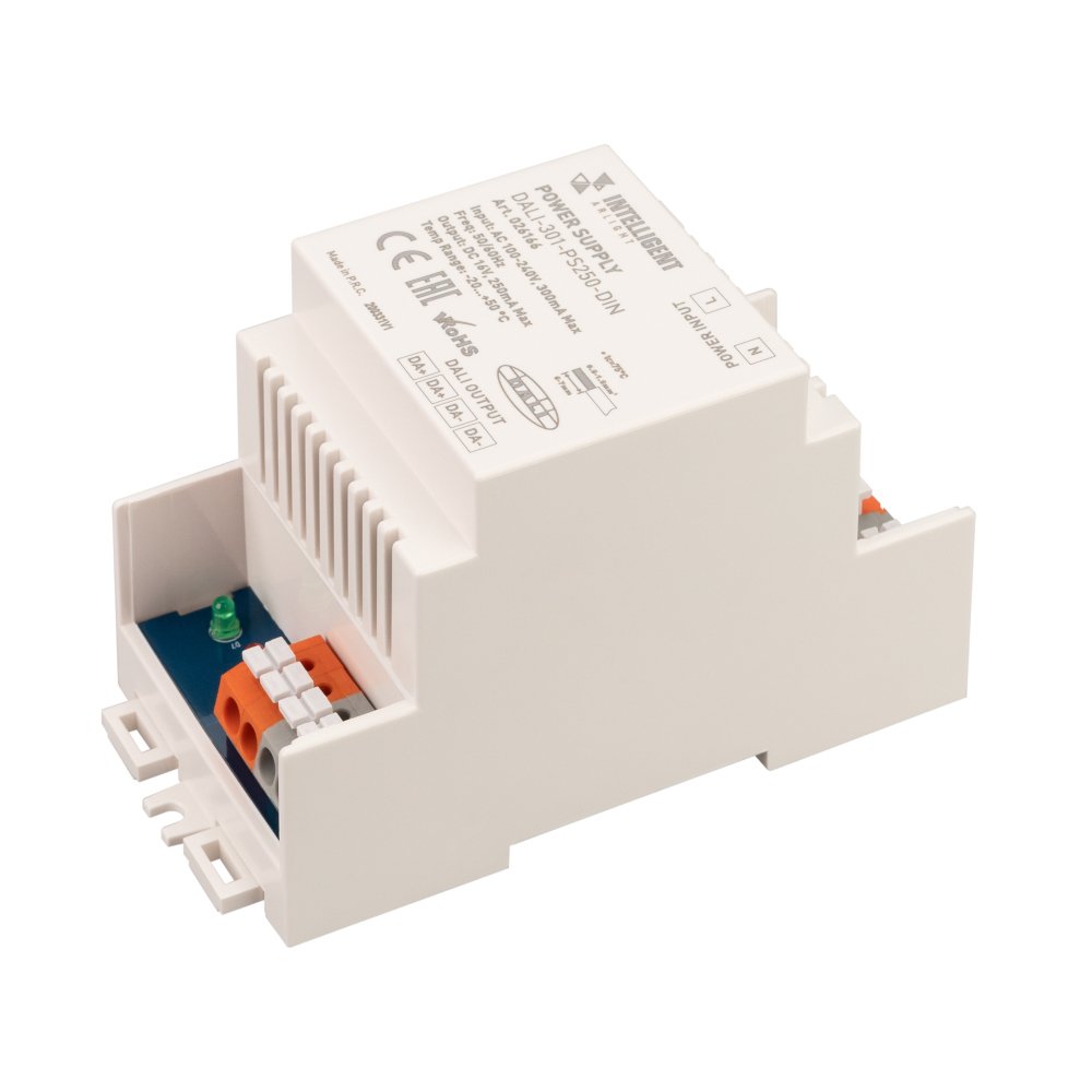 Arlight INTELLIGENT ARLIGHT Блок питания шины DALI-301-PS250-DIN (230V, 250mA), INTELLIGENT ARLIGHT Блок питания шины DALI-301-PS250-DIN (230V, 250mA)
Arlight INTELLIGENT ARLIGHT Блок питания шины DALI-301-PS250-DIN (230V, 250mA), INTELLIGENT ARLIGHT Блок питания шины DALI-301-PS250-DIN (230V, 250mA)