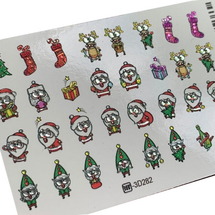 Набор, Anna Tkacheva, 3D-слайдер Crystal HT №282 «Дед Мороз. Санта Клаус», 2 шт., Разноцветный
Набор, Anna Tkacheva, 3D-слайдер Crystal HT №282 «Дед Мороз. Санта Клаус», 2 шт., Разноцветный