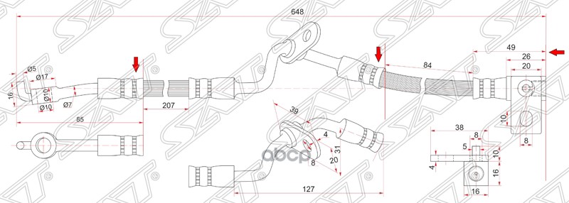 Шланг Тормозной Передний (Таиланд) Mazda 6/Atenza 02- Rh (правый) Sat арт. STGJ6A43980
Шланг Тормозной Передний (Таиланд) Mazda 6/Atenza 02- Rh (правый) Sat арт. STGJ6A43980