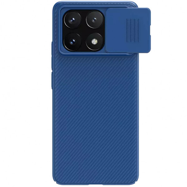 Пластиковый чехол Nillkin CamShield для Xiaomi Poco X6 Pro 5G / Redmi K70E, синий, CamShield
Пластиковый чехол Nillkin CamShield для Xiaomi Poco X6 Pro 5G / Redmi K70E, синий, CamShield